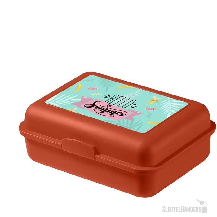 Lunchbreak Lunchbox Oranje