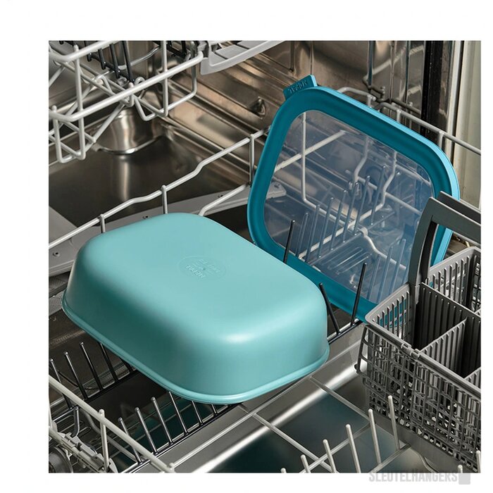 Rechthoekige Mepal Broodtrommel Zwart