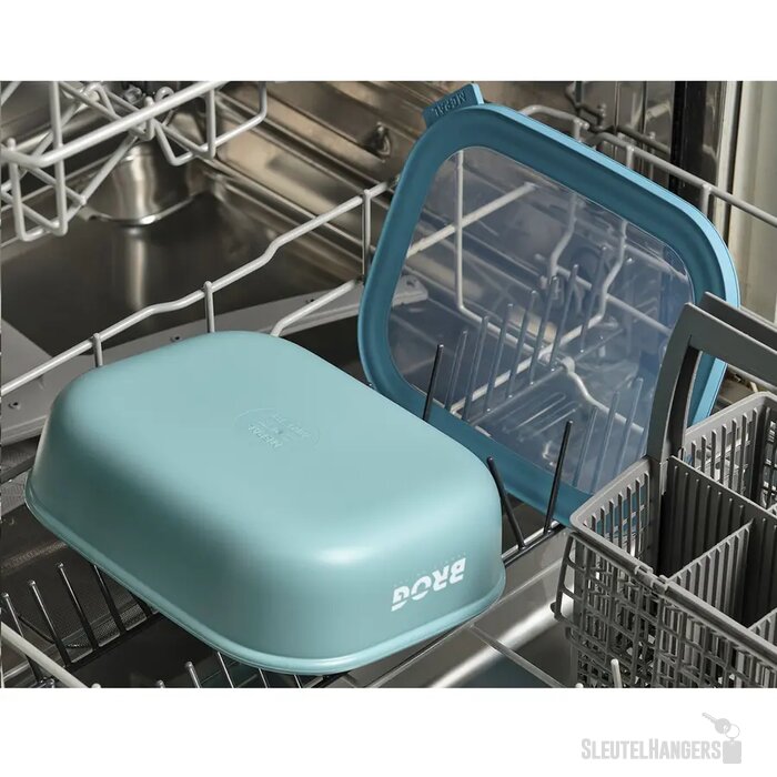 Rechthoekige Mepal Broodtrommel Kobaltblauw