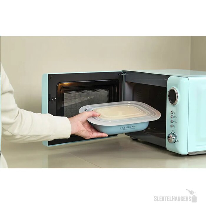 Rechthoekige Mepal Broodtrommel Kobaltblauw