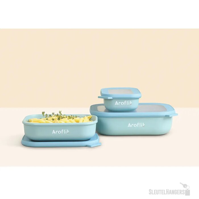 Rechthoekige Mepal Broodtrommel Kobaltblauw