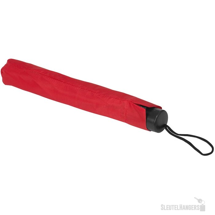 Opvouwbare paraplu met hoes Rood