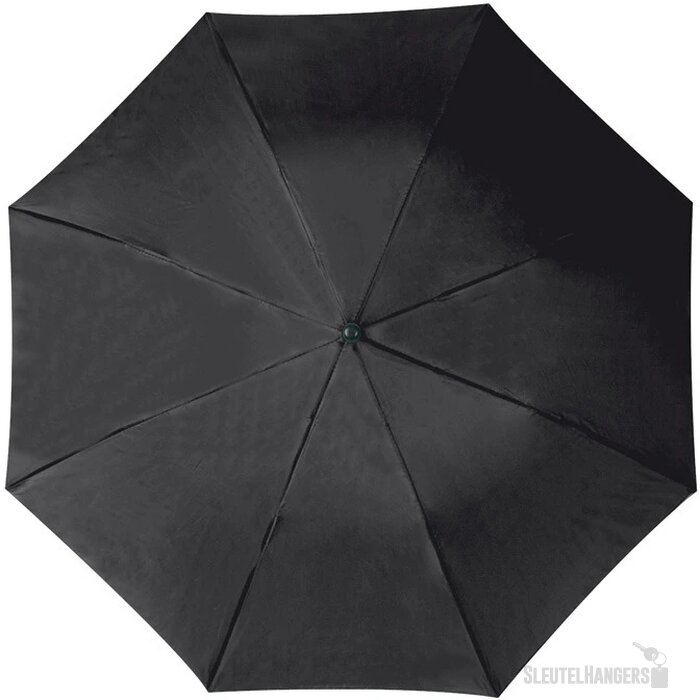 Opvouwbare paraplu met hoes Zwart