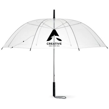 Transparante paraplu (handmatig) Transparant Transparante paraplu (handmatig) Transparant