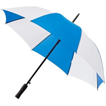 Falcone® Golfparaplu Blauw/Wit Falcone® Golfparaplu Blauw/Wit