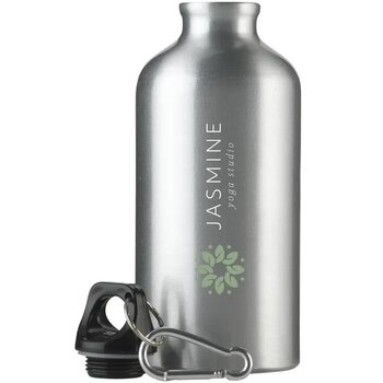 Gerecycled Aluminium Waterfles (500 Ml) Zilver Gerecycled Aluminium Waterfles (500 Ml) Zilver