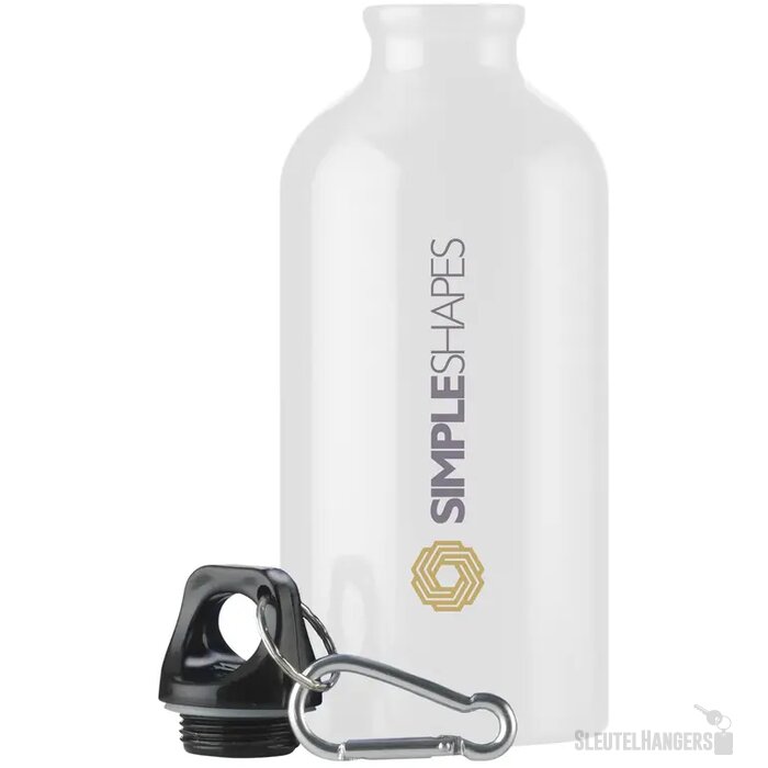 Gerecycled Aluminium Waterfles (500 Ml) Wit