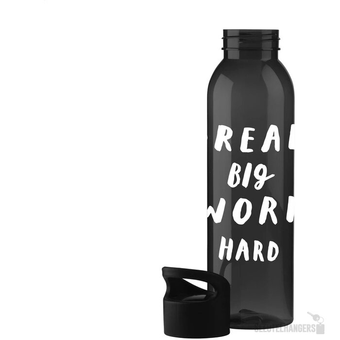 Kunststof Waterfles Met Schroefdop (650 Ml) Zwart