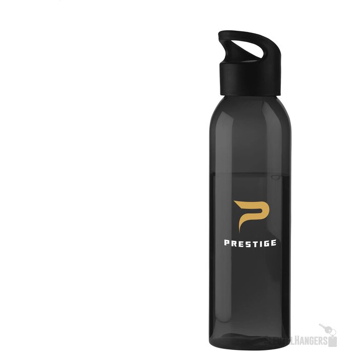 Kunststof Waterfles Met Schroefdop (650 Ml) Zwart