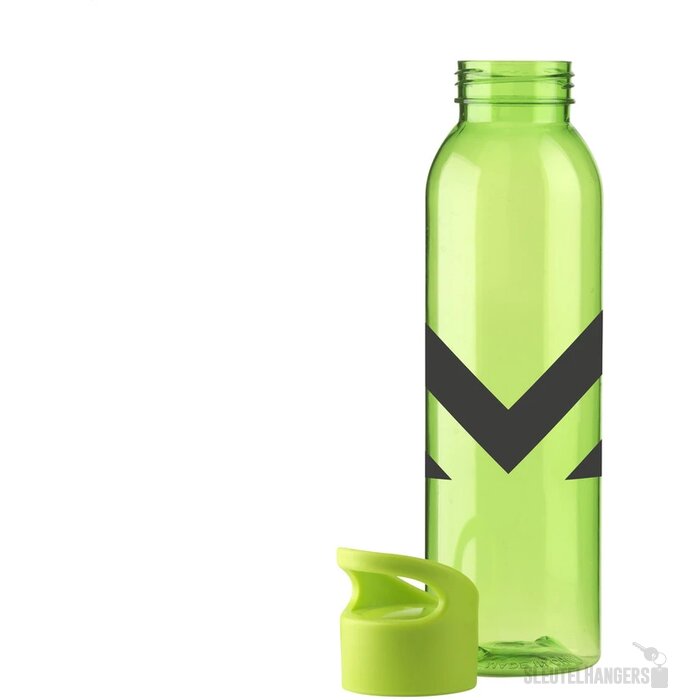 Kunststof Waterfles Met Schroefdop (650 Ml) Groen