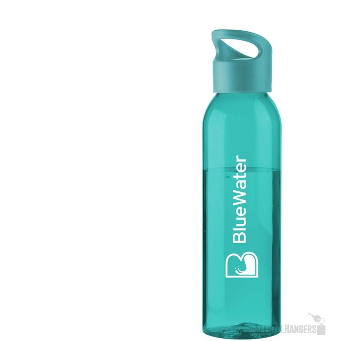 Kunststof Waterfles Met Schroefdop (650 Ml) Turquoise
