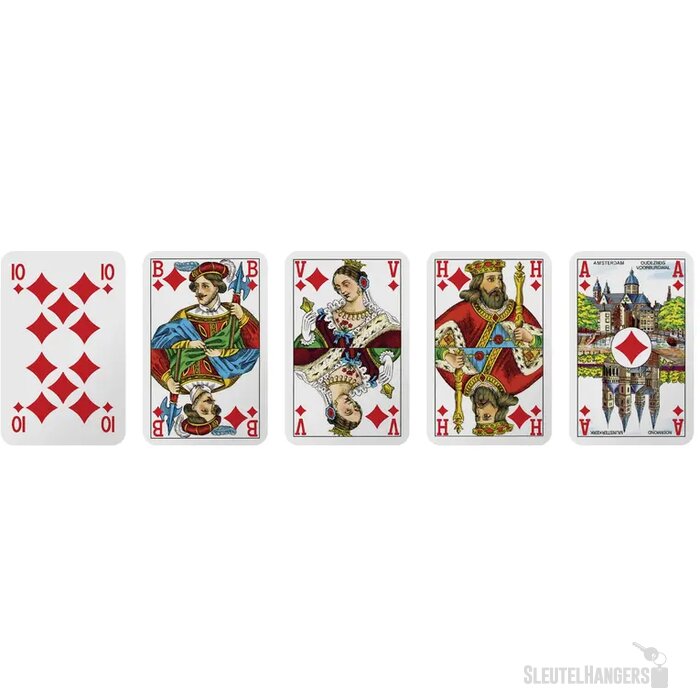 Speelkaarten Met Nederlandse Symbolen Veelkleurig