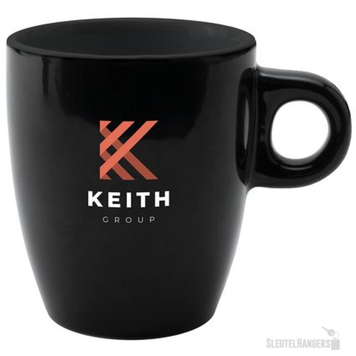 Koffiekopje Zwart/Zwart