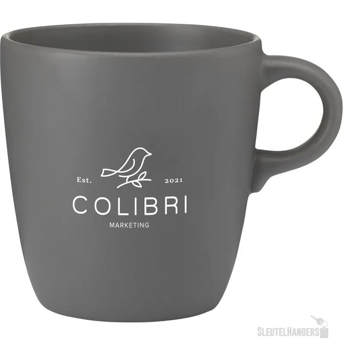 Mok In Trendy Design Grijs