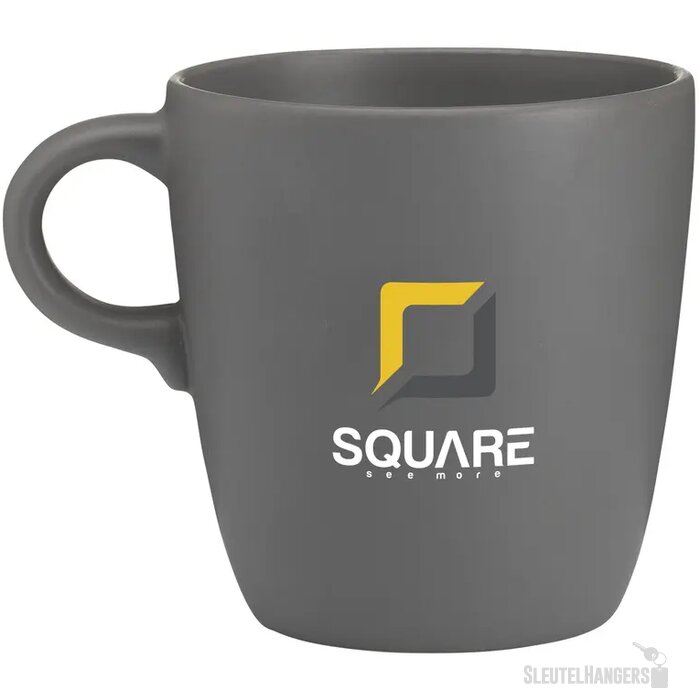 Mok In Trendy Design Grijs