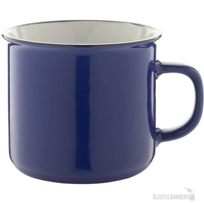 Vintage Mok Blauw