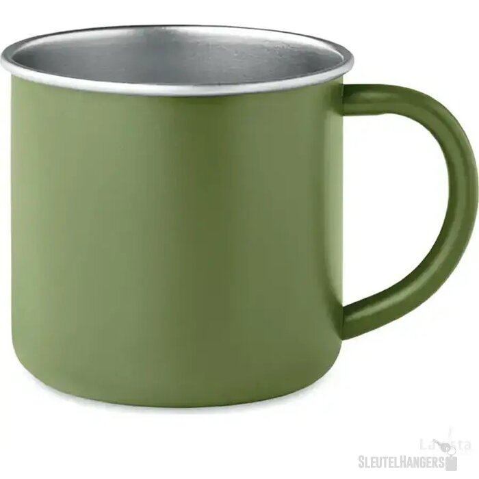 Gerecyclede roestvrijstalen mok Groen