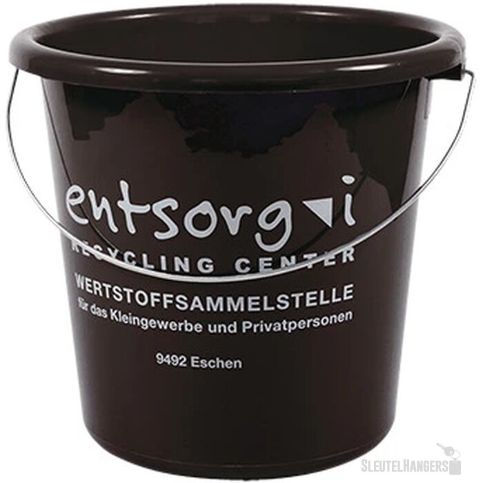 Emmer 10 liter Zwart