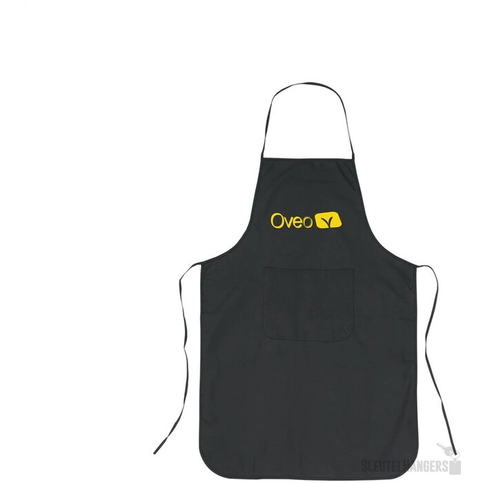 Katoenen Schort Met Zak Zwart