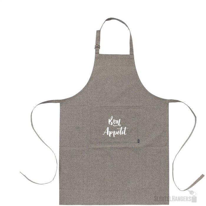 Eco Schort Van Gemêleerd Katoen Grijs