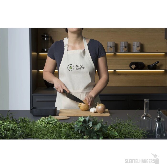 Eco Schort Van Gemêleerd Katoen Naturel