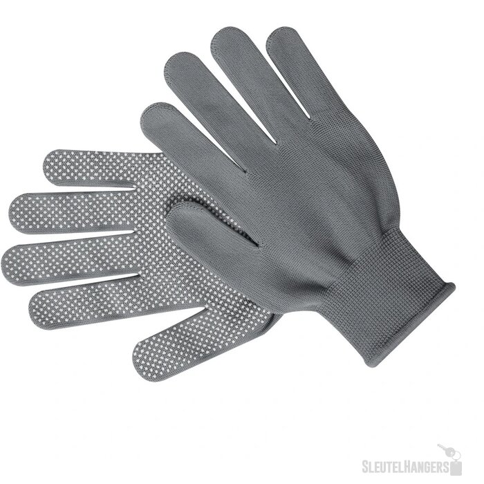 Handschoenen Met Anti-Slip Coating Grijs