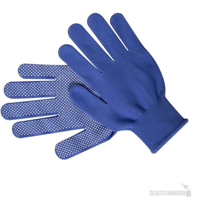 Handschoenen Met Anti-Slip Coating Blauw