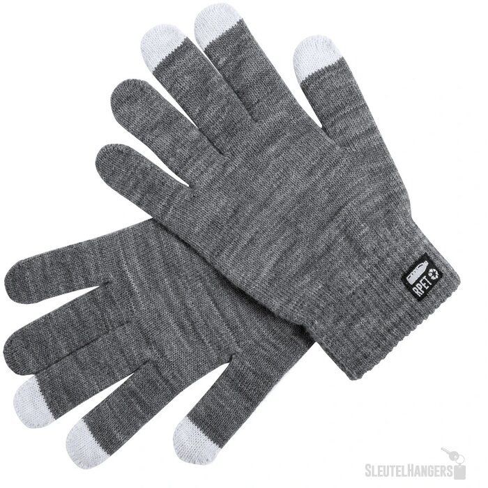 Rpet Touchscreen Handschoenen Grijs