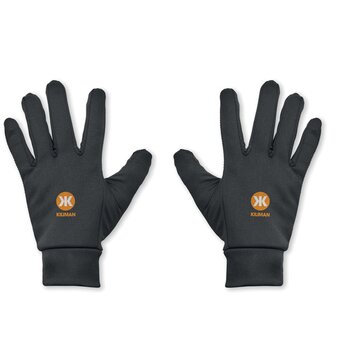 Sporthandschoenen met touchfunctie Zwart Sporthandschoenen met touchfunctie Zwart