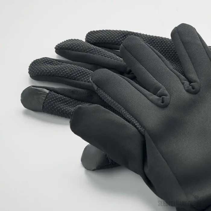 Sporthandschoenen met touchfunctie Zwart