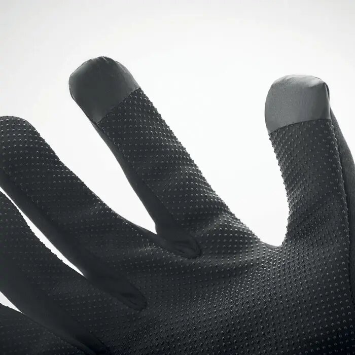Sporthandschoenen met touchfunctie Zwart