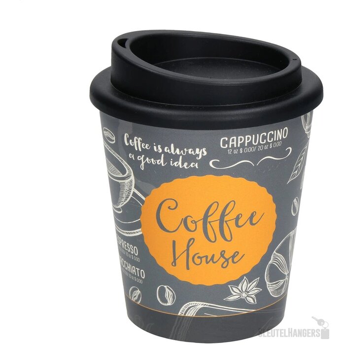 Duurzame Koffiebeker To Go (250 Ml) Zwart