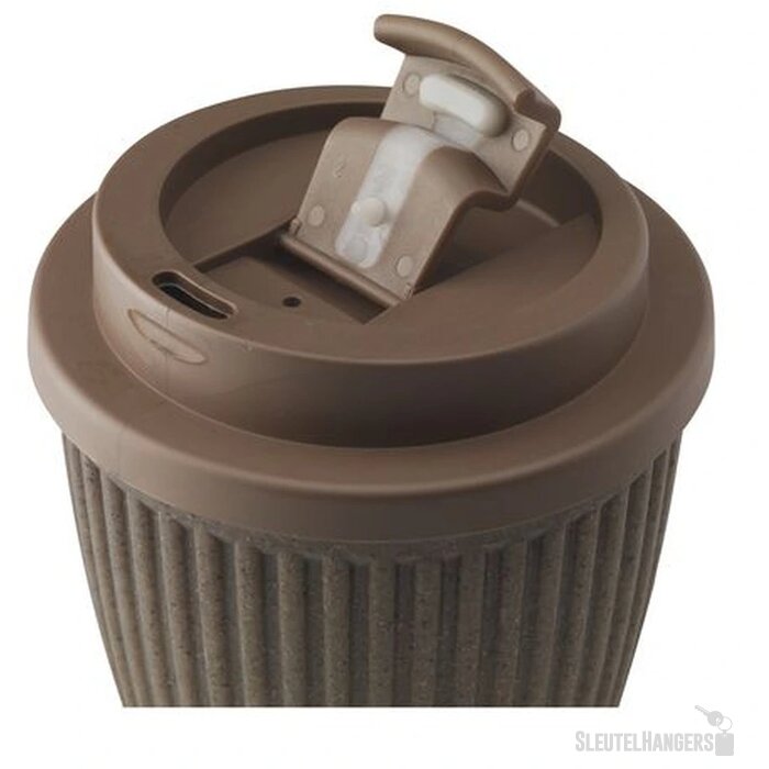 Composteerbare Koffiebeker To Go (250 Ml) Bruin