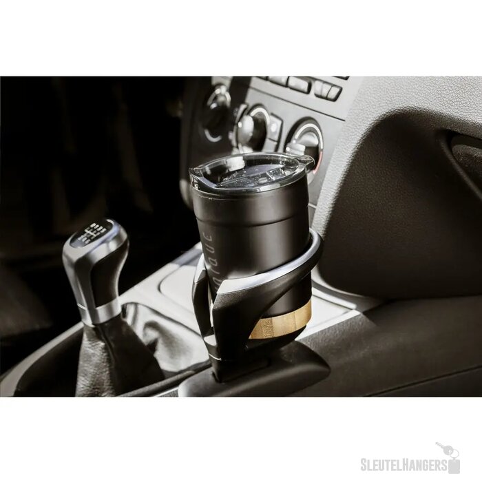 Gerecycled Rvs Koffie To Go Beker (350 Ml) Zwart