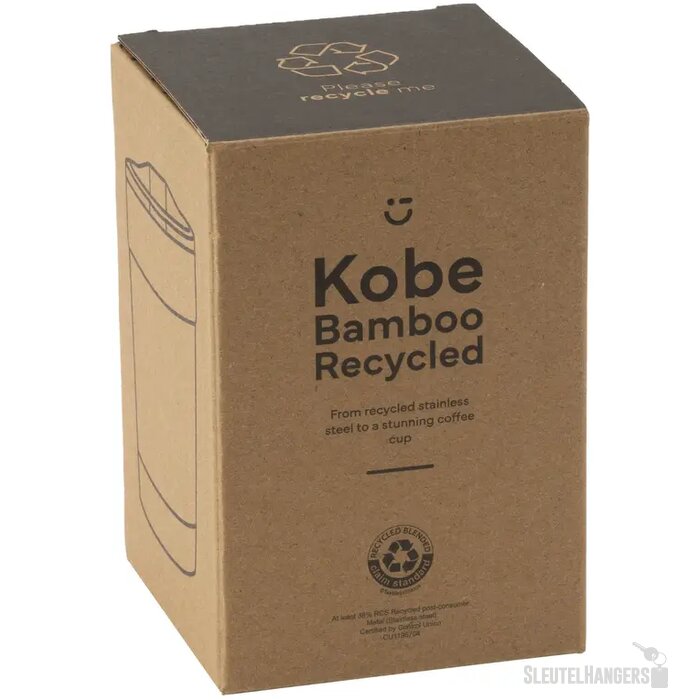 Gerecycled Rvs Koffie To Go Beker (350 Ml) Wit