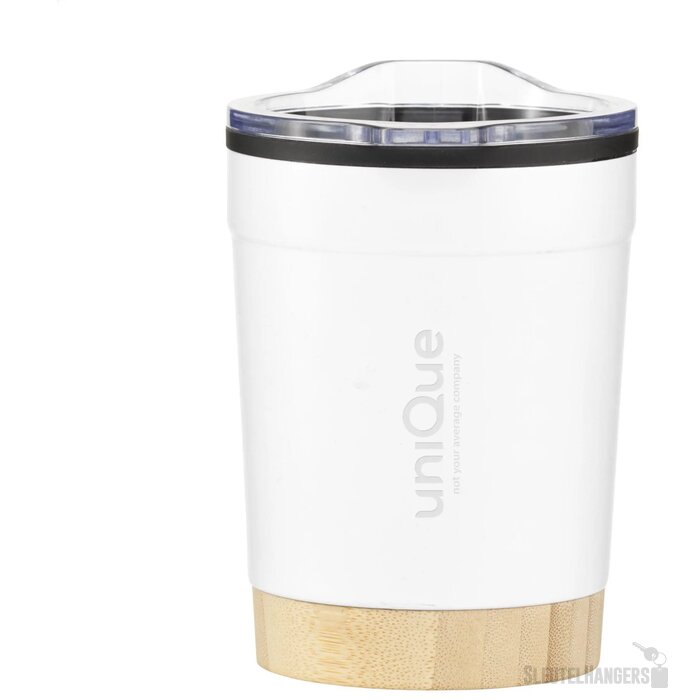 Gerecycled Rvs Koffie To Go Beker (350 Ml) Wit