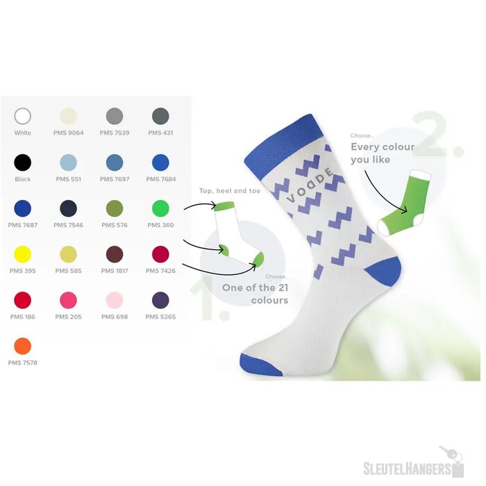 Milieuvriendelijke Casual Sokken Veelkleurig