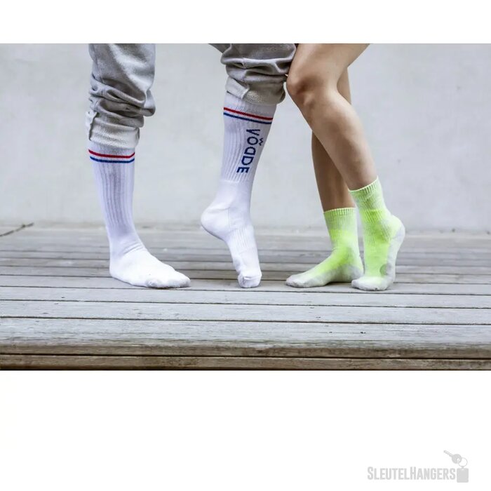 Gerecyclede Sokken Sportdesign Veelkleurig