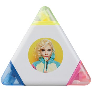 Driehoek Highlighter Wit Driehoek Highlighter Wit