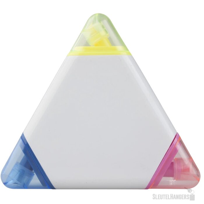 Driehoek Highlighter Wit