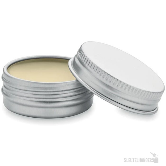 Vegan lippenbalsem in blikje Beige