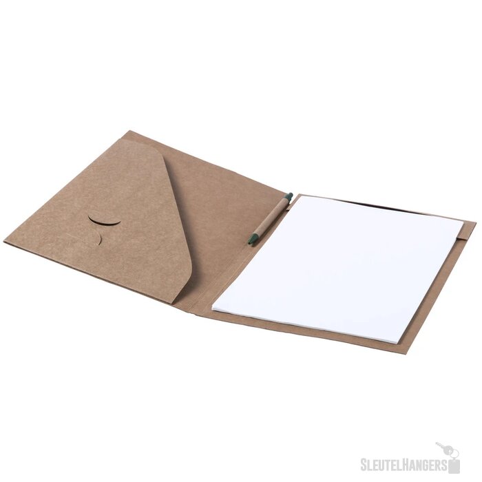 Gerecycelde Papieren Schrijfmap (A4) Naturel