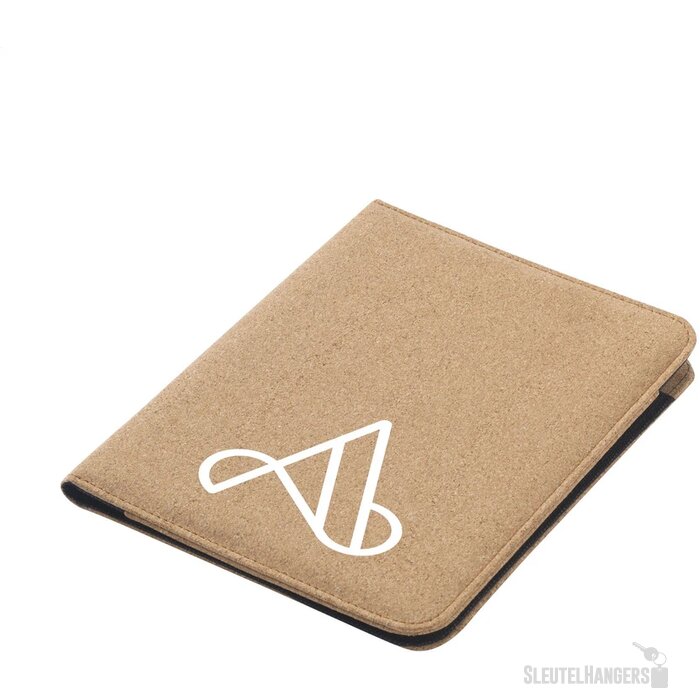 Conferentiemap Met Kurk Kaft (A5) Bruin