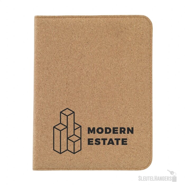 Conferentiemap Met Kurk Kaft (A5) Bruin