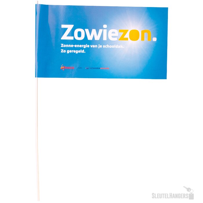 Zwaaivlaggetjes 11,5 x 24 cm