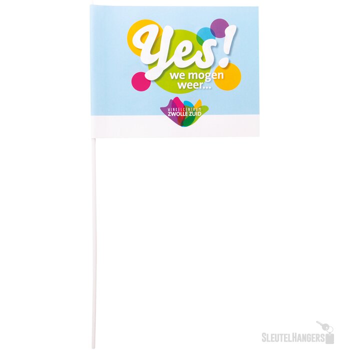 Zwaaivlaggetjes 14,8 x 22 cm