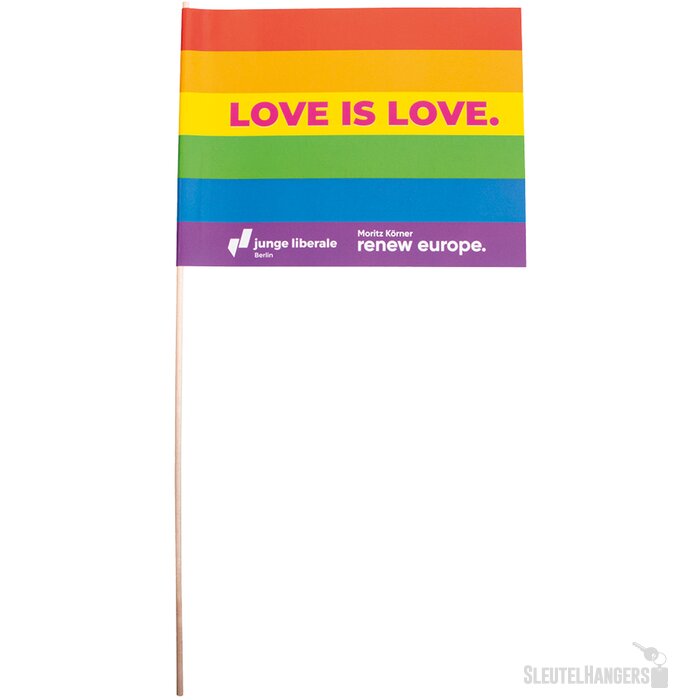 Zwaaivlaggetjes 14,8 x 22 cm