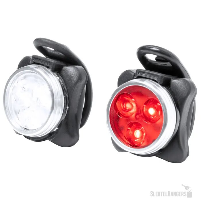 Usb Oplaadbare Fietslampjes Zwart