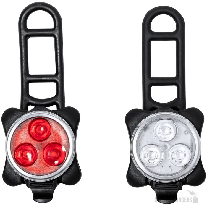 Usb Oplaadbare Fietslampjes Zwart