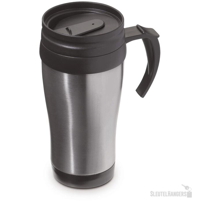 Auto thermosbeker (350 ml) Zilver